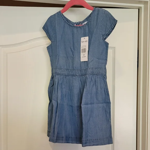 white christmas dresses Mary, Classic Shirtdress, Indigo Denim main image 0